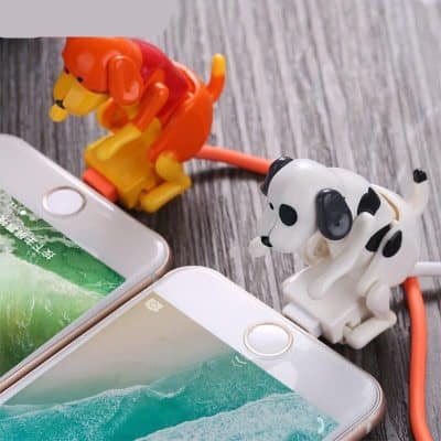 Adorable dog-shaped phone chargers and toys for kids and pet lovers, featuring colorful, playful designs that make charging devices fun and engaging.