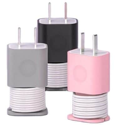 Compact portable phone charging station with colorful design for easy charging. Ideal for home, office, and travel, compatible with various devices.