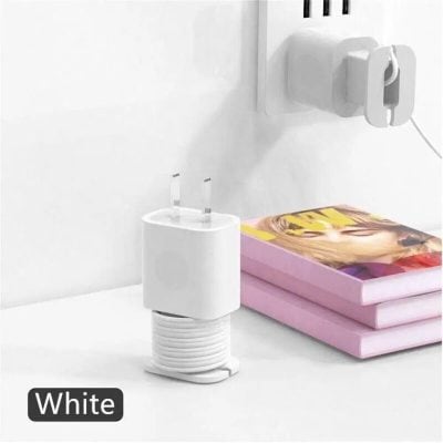 Wireless charging station for smartphones and gadgets, compact and stylish lamp with built-in charging pad.