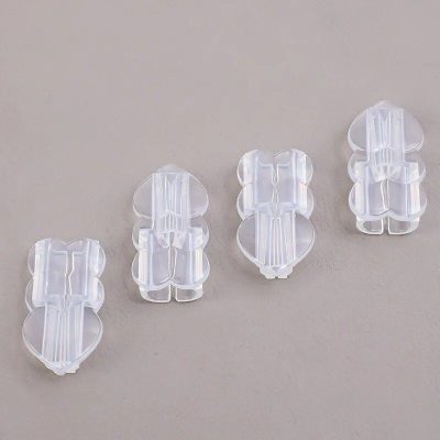 Clear acrylic nail art organizers for precise nail decoration storage.