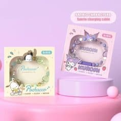 Cute Sanrio-themed jewelry and eyeglass accessories for stylish eyewear. Perfect for fans of Sanrio characters and optical fashion.