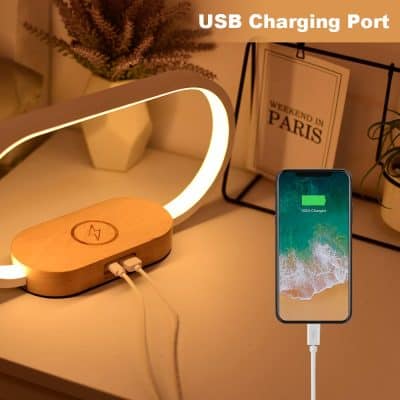 Optometry clinic USB charging port station for convenient device charging while promoting eye health.