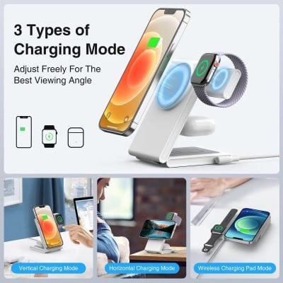 Efficient wireless and wired charging solutions for smartphones, watches, and more at Monalisa Store for optimal device power management.