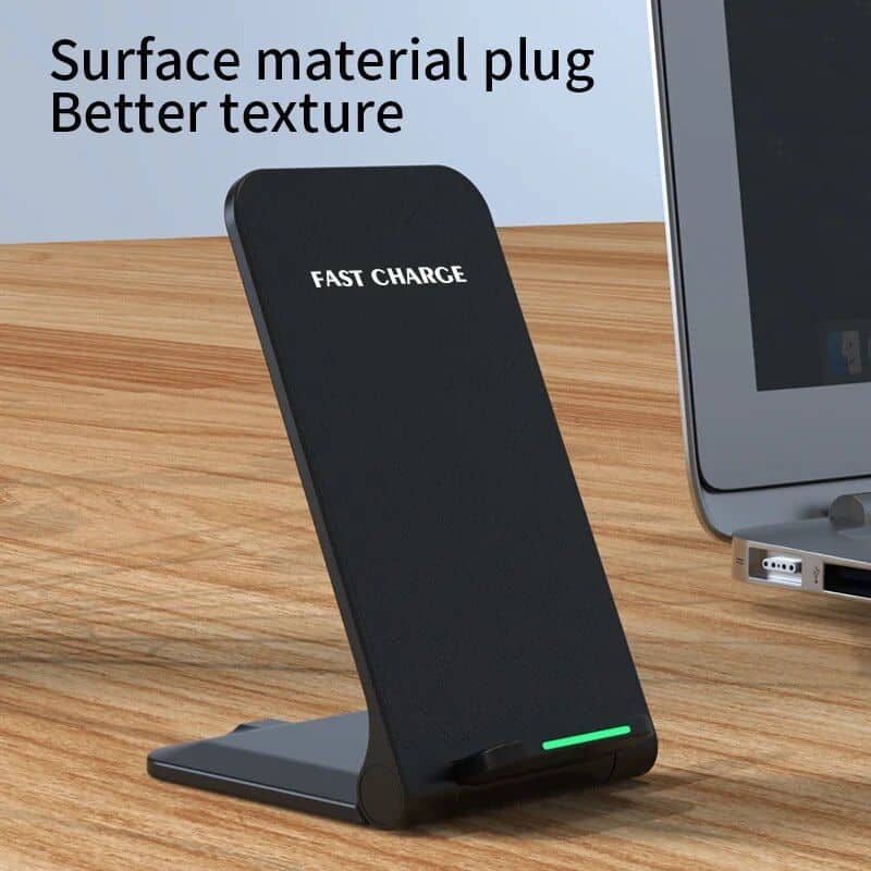 Fast wireless charger for convenient, quick device charging at Monalisa Store.