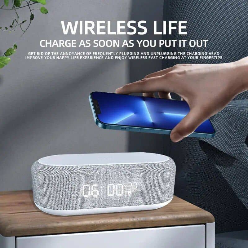 Wireless charger for fast and convenient charging of smartphones and smart gadgets. Compatible with various devices, providing quick power-up and reducing cable clutter.