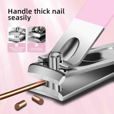 Nail handle tool for precise nail care, featuring high-quality steel for durability and rust prevention, ideal for professional or home use.