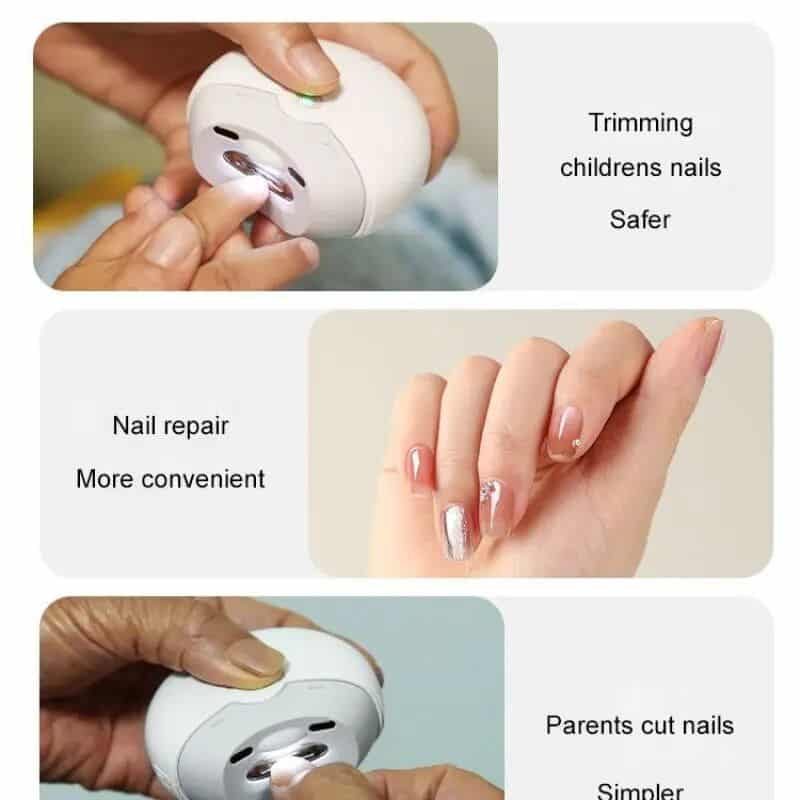 Nail Trimming Device for Safer Child and Parent Nail Care.