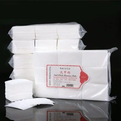 High-quality nail polish remover pads for professional manicures and pedicures, perfect for clean and smooth nail application, available at Monalisa Store for beauty and nail care.