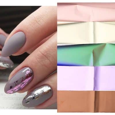 High-quality nail polish strips for stylish and durable manicures, perfect for salon or home use. Available in various pastel and metallic shades for trendy nail designs.