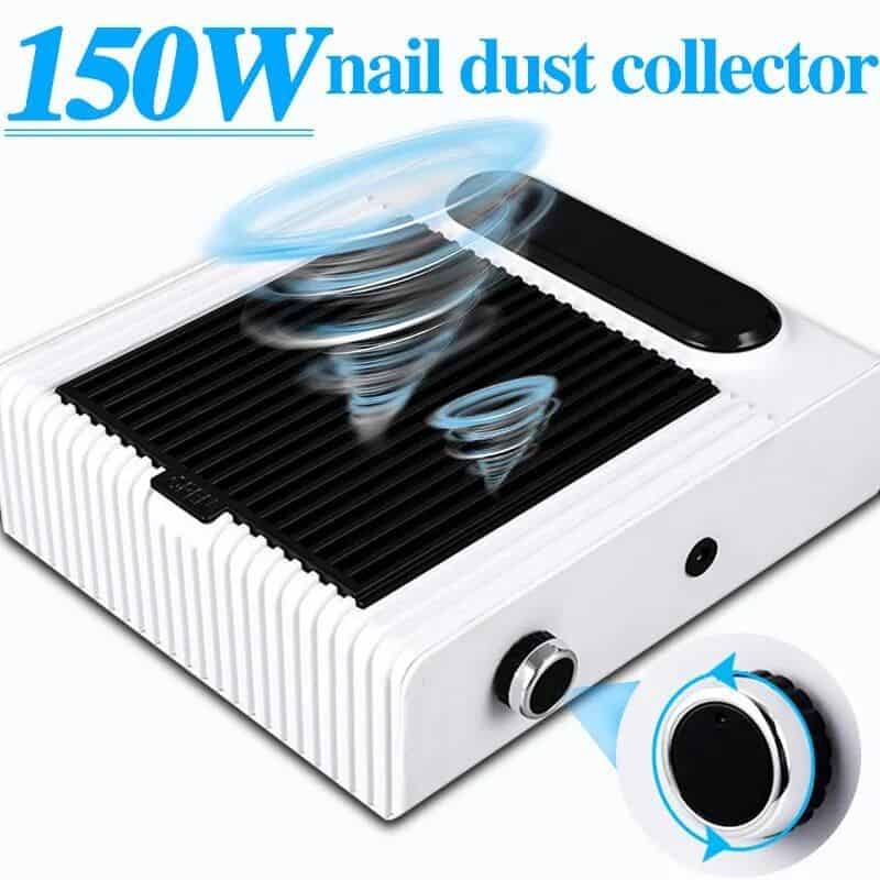 Elegant design for professional nail salons and home use, effective dust removal for healthy nails and cleaner workspace. Perfect for manicures and pedicures.