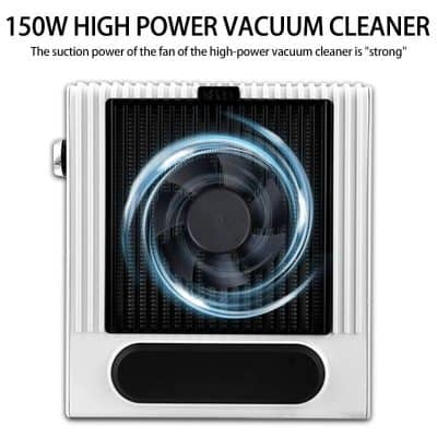High power vacuum cleaner for home cleaning, featuring strong suction and durable design for efficient dirt removal. Perfect for thorough cleaning needs.