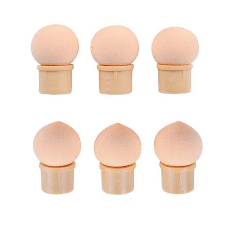 6Pcs Round and Sharp