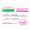 Precision manicure tools and nail files for professional and at-home use; includes nail files, buffers, cuticle pusher, and grooming tools for healthy nails.