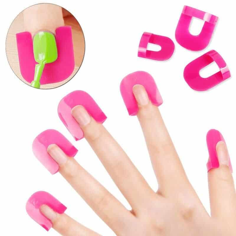 Protective nail covers for damaged or sensitive nails, ideal for nail care and repairs. Made of flexible, durable material, easy to apply and remove for safe at-home manicures.