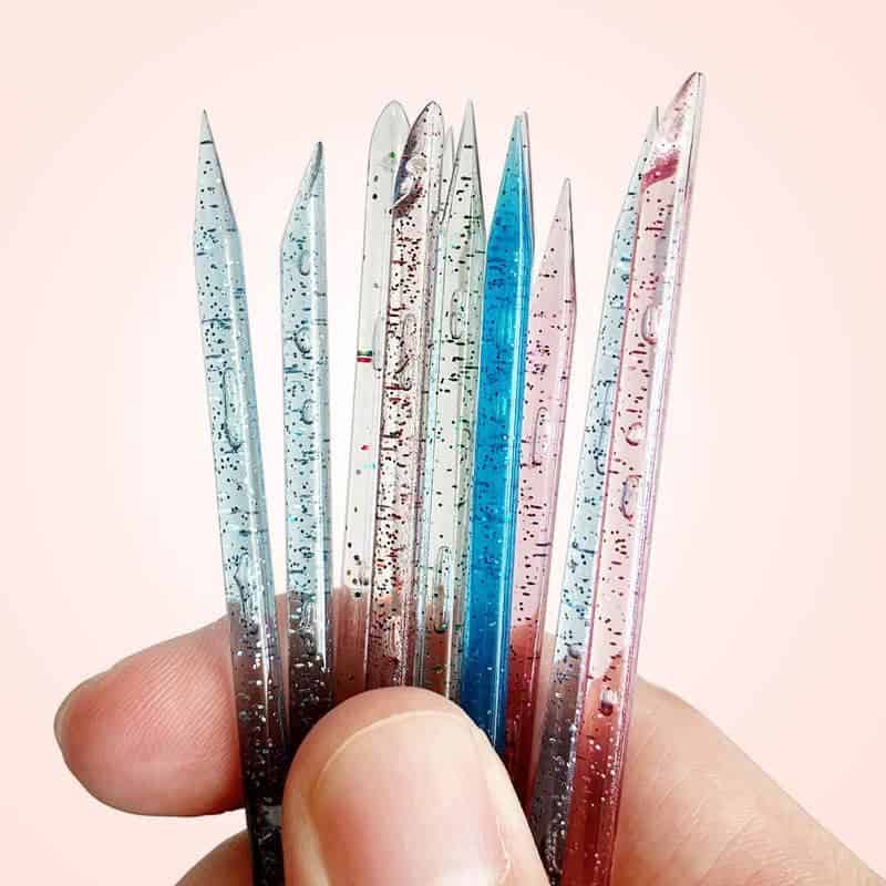 Crystal Double-Head Manicure Pusher - Image 4