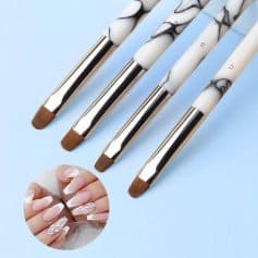 High-quality professional nail art brushes for perfect manicure and pedicure, designed for salon and home use, easy to create intricate designs and flawless finishes.