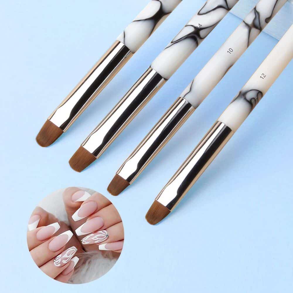High-quality professional nail art brushes for perfect manicure and pedicure, designed for salon and home use, easy to create intricate designs and flawless finishes.