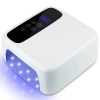 High-speed LED nail dryer for professional and home use, quick curing of gel nails with multiple drying modes and digital display. Safe, efficient, and perfect for beautiful, long-lasting manicures.