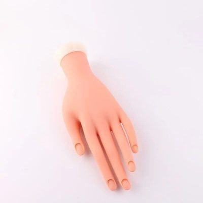 Detailed image of a realistic-looking mannequin hand, ideal for optometry displays, eye clinic setups, or optical store product presentations.