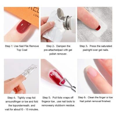 Precise nail polish remover steps for salon-quality results at Monalisa Store. Learn how to safely remove gel nails and restore your natural nails effortlessly.