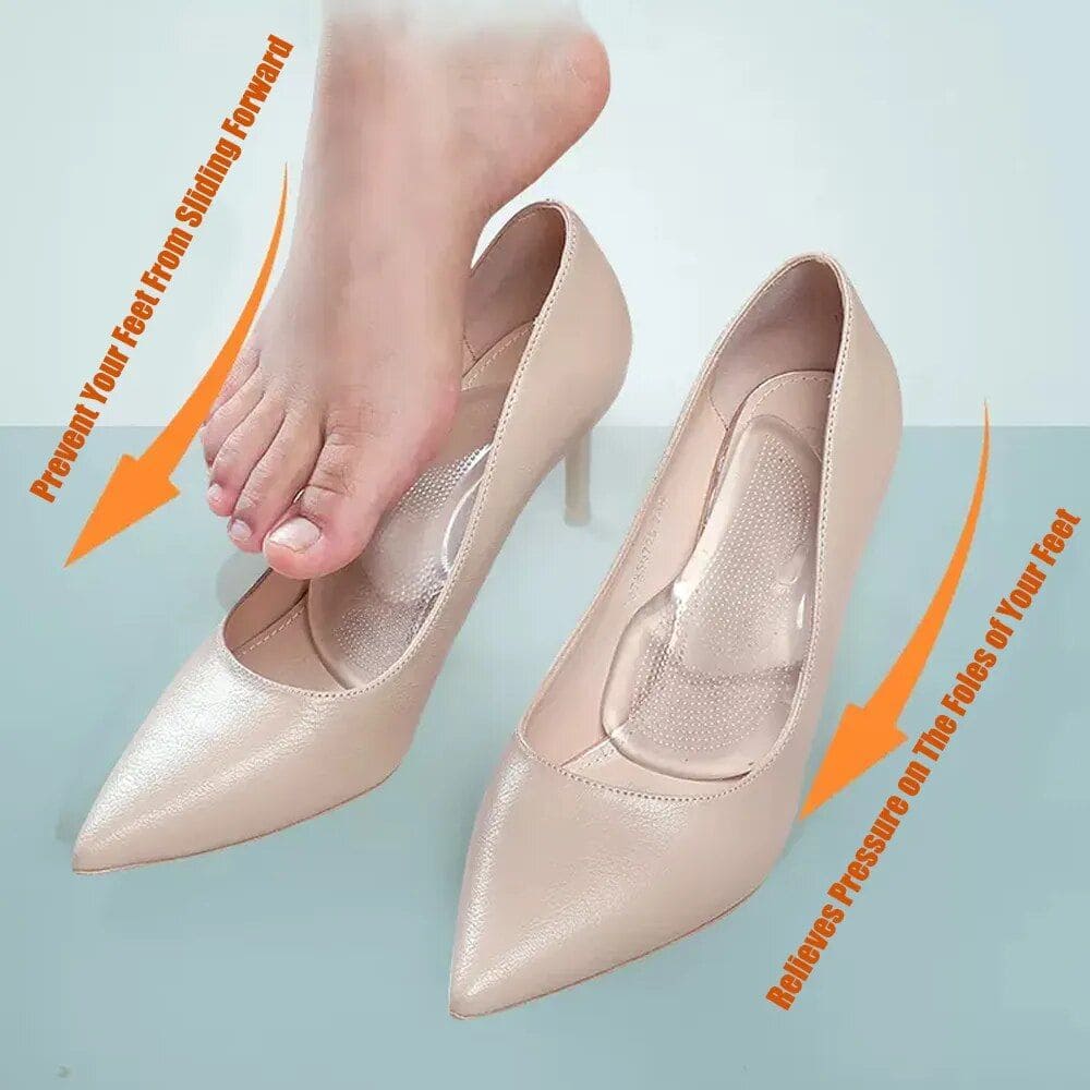 Comfortable high heels for pregnancy and foot care solutions.