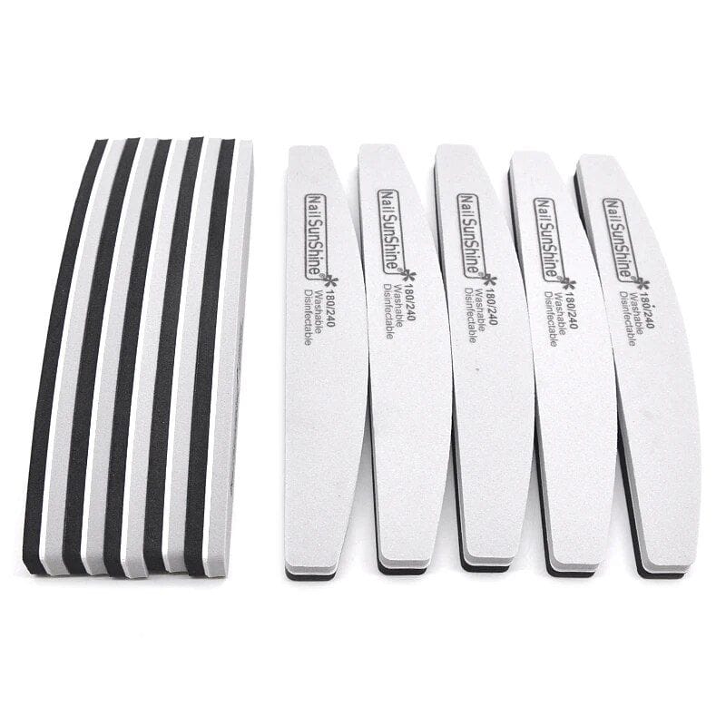 Precision nail files for opticians and eyewear professionals, designed for accurate polishing of glasses and frames. High-quality durables for detailed lens and frame adjustments.