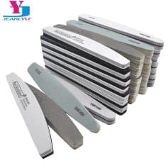 High-quality nail files for professional manicures and pedicures, available in various grits for smooth nail shaping and smoothing. Durable, reliable, essential tools for nail care.