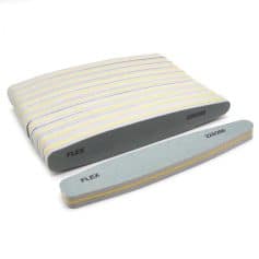 Heel care file for callus removal and skin smoothing in podiatric treatments.