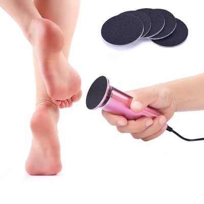 High-quality foot callus remover with replaceable pads for smooth, soft skin. Ergonomic design ideal for home foot care and pedicure routines. Trusted by professionals for effective results.