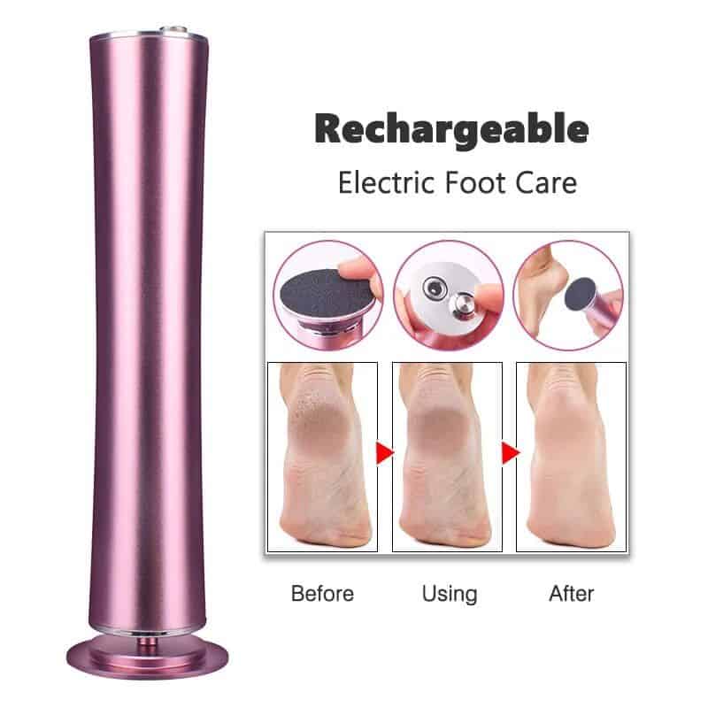 Foot Care, Electric Foot Reflexology, Rejuvenation, Callus Removal, Pedicure Device, Callus Remover, Foot Exfoliation, Podiatry, Personal Foot Care, Reusable Callus Remover.
