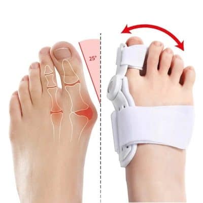 Optimum toe joint pain relief with adjustable toe brace for bunions, arthritis, and toe alignment. Designed for comfort, support, and improved mobility. Perfect for foot pain management.