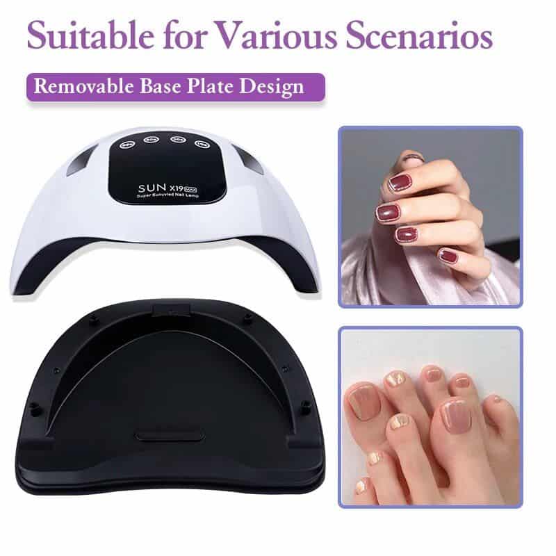 UV LED Nail Dryer for Pedicure and Manicure.