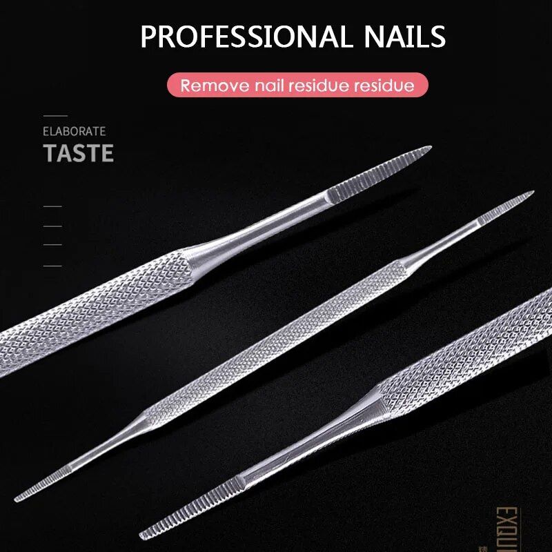 Highly precise nail removal tweezers for professional manicure and pedicure treatments. Made from stainless steel, perfect for removing nail residue and cuticles with ease.