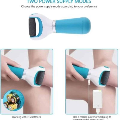 Portable muscle massage gun for pain relief.