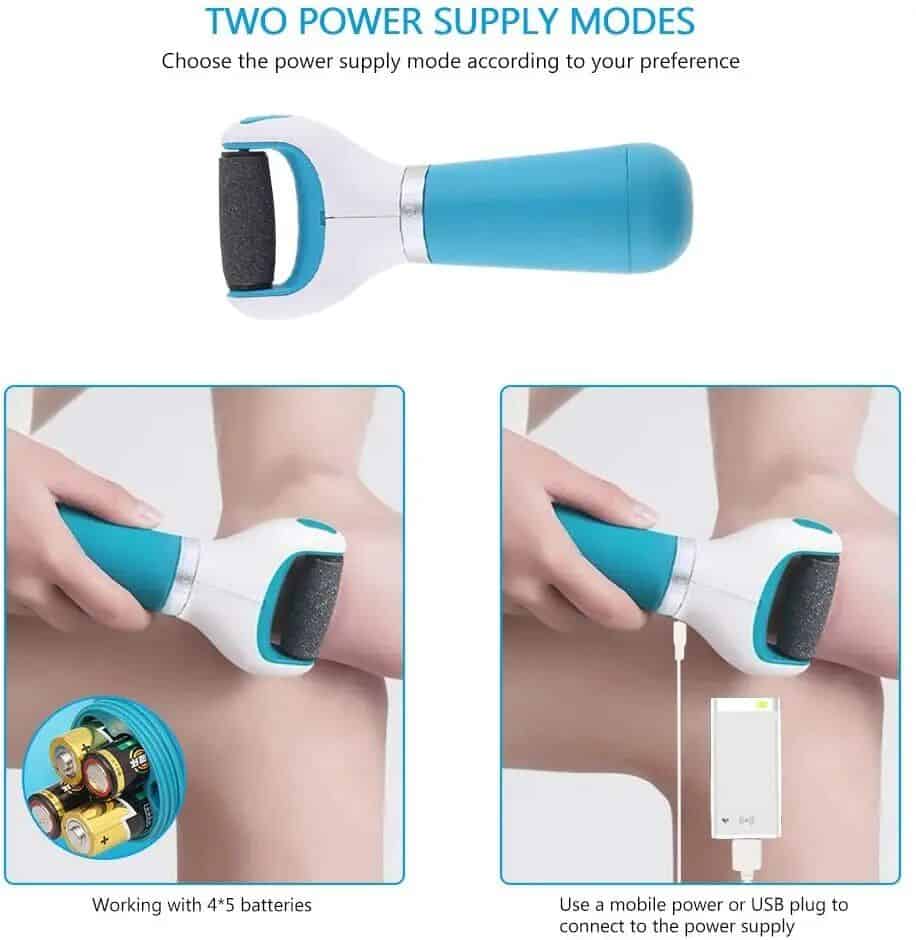 Portable muscle massage gun for pain relief.