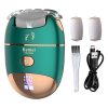 Optical skin rejuvenation, exfoliation, and pore cleansing with LED display for easy operation. Includes USB charging, exfoliating brush, and replacement sponge for professional-level skin care.