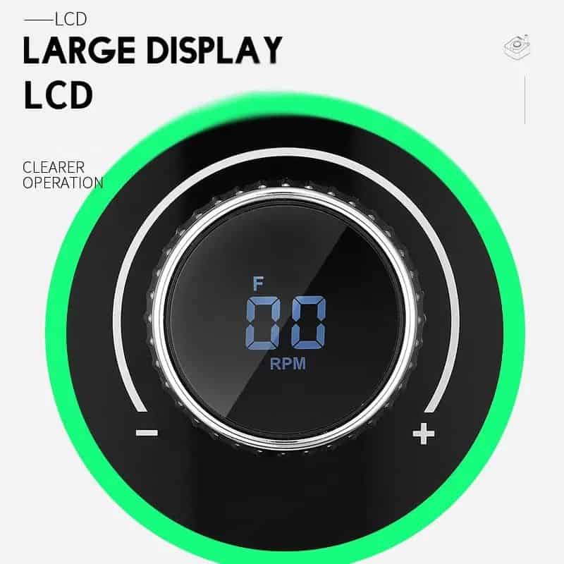 High-resolution image of a large LCD watch display showcasing its sleek, easy-to-read interface, ideal for promoting trendy and practical watch options on Monalisa Medical's opt product lineup.