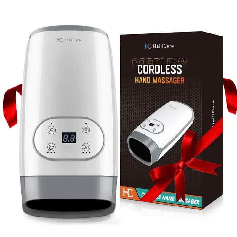 Wireless Hand Massager for Pain Relief and Relaxation, Cordless Hand Therapy Device, Arthritis and Stress Relief, Home Use for Hands and Fingers.