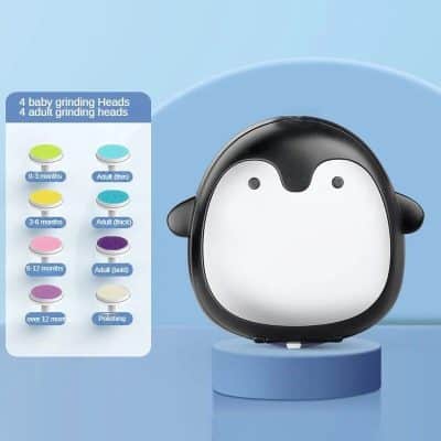 A penguin-themed children's facial steamer designed for gentle skincare and facial cleansing, combining fun and functionality for kids' skincare routines.