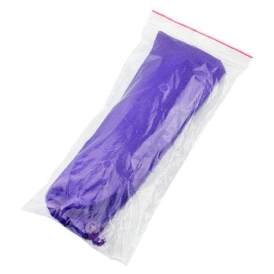 Latex-Free Purple Medical Glove for Healthcare Use.