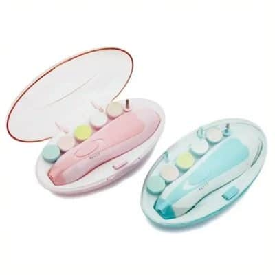 Highly portable contact lens storage case with colorful compartments and built-in mirror for easy lens cleaning and maintenance while traveling.