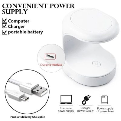 Wirelessly charge your devices with Monalisa Store's portable power bank, compatible with computers, chargers, and smartphones, offering convenience and reliable power on the go.