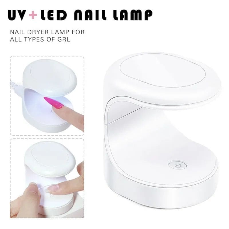 Portable UV LED Nail Dryer for All Types of Gel Nails.