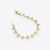 Gold spiked chain jewelry for fashion, accessories, and stylish wear, perfect for statement outfits and trendy looks, available at Monalisa Store.