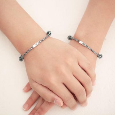 Sterling silver bracelets for women and men, ideal for stylish accessories and gifts. Discover timeless jewelry pieces at Monalisa Store for luxury and everyday wear.