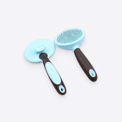 Soft blue and black vaginal health tools for pelvic floor therapy and feminine wellness.