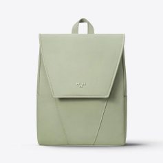 Elegant light green backpack with sleek design, perfect for pharmacy, clinic, or medical use, featuring durable material and functional compartments.