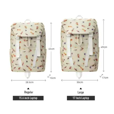 Cute waterproof backpack for women and teens with adjustable straps and large capacity, perfect for school, travel, and daily outdoor use.