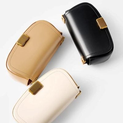 Luxury leather handbags with gold hardware, stylish and functional accessories for women by Monalisa Store. Ideal for daily use, offering elegance and durability.