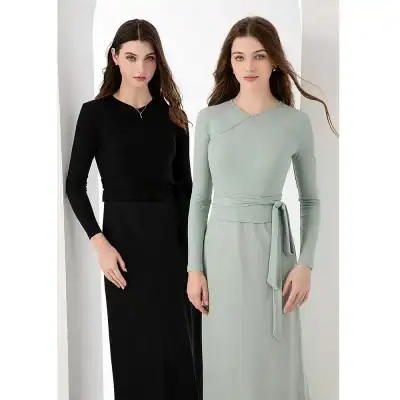 Stylish and comfortable women's office dresses available at Monalisa Medical, perfect for professional settings. Shop now for modern, high-quality workwear with a chic design.